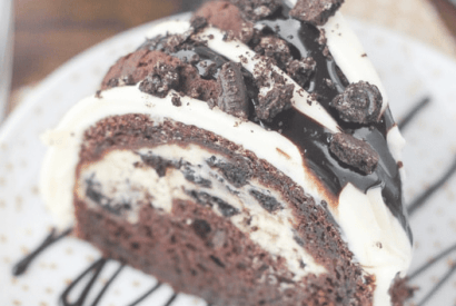 Thumbnail for Breaking News! How About Making This Oreo Chocolate Cheesecake Bundt Cake