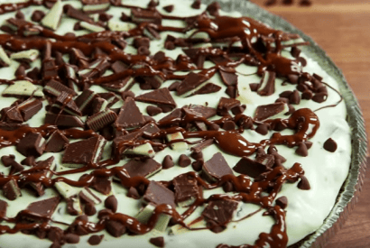 Thumbnail for How To Turn  Pie Into Something So Delicious With This Mint Chocolate Chip Pie