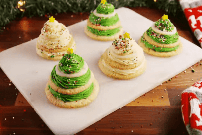 Thumbnail for Take The Stress Out Of  Baking This Christmas With These Delicious Sugar Cookie Trees