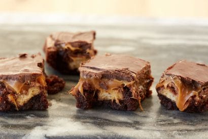 Thumbnail for These Twix Bar Brownies Look Amazing So Come On Make A Batch Or Two