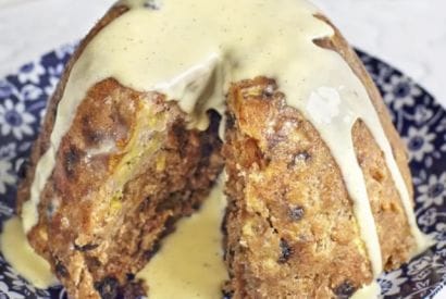 Thumbnail for A Great British Classic-Spotted Dick With Custard Sauce