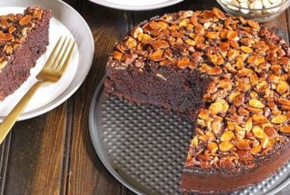 Thumbnail for A Wonderful Cake To Make Is This Chocolate Almond Upside-down Cake