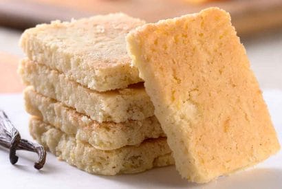 Thumbnail for Love These Gluten Free Orange Vanilla Shortbread