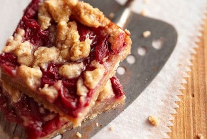 Thumbnail for You Just Have To Make These Cherry Crumble Pie Bars