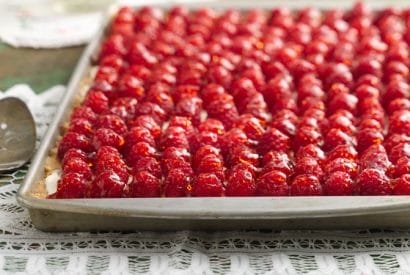 Thumbnail for A Lovely Fresh Raspberry Almond Tray Tart