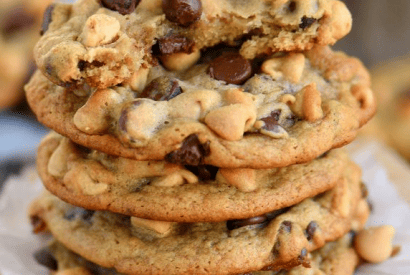 Thumbnail for Peanut Butter Banana Chocolate Chip Cookies