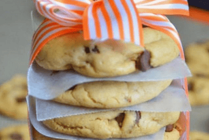 Thumbnail for Pumpkin Spice Chocolate Chip Pudding Cookies