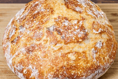 Thumbnail for No Knead Bread Dutch Oven Bread