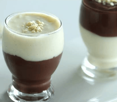 Vanilla and Chocolate Pudding