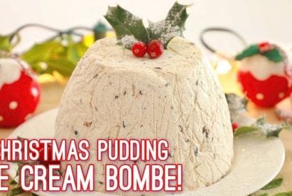 Thumbnail for Fancy Something Different For Christmas Then Try This Christmas Pudding Ice Cream Bombe