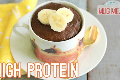 Thumbnail for Try This Chocolate Banana High-Protein Mug Cake For A Speedy Dessert