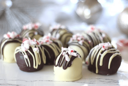 Thumbnail for Try This Peppermint Chocolate Truffles Recipe For Christmas