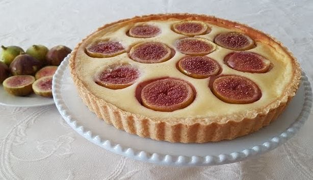 Fig and Cream Cheese Tart
