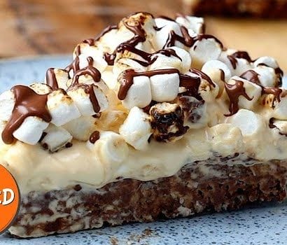 Rice Cereal Marshmallow Cheesecake Recipe