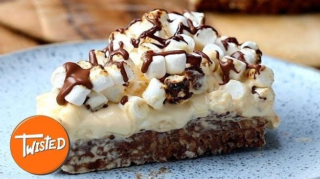 Rice Cereal Marshmallow Cheesecake Recipe