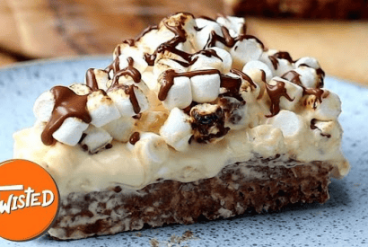 Thumbnail for Rice Cereal Marshmallow Cheesecake Recipe – Bring Back Your Childhood