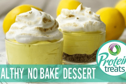 Thumbnail for No Bake Lemon Dessert (Sugar-Free & Gluten-Free) Recipe