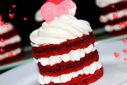 Thumbnail for Watch Out,These Red Velvet Mini Cakes For Valentine’s Day Will Be A Huge Hit