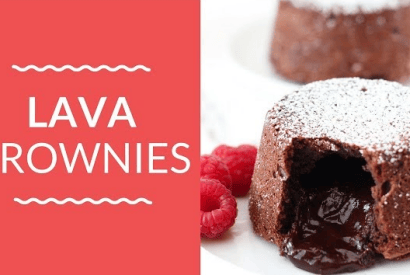 Thumbnail for How You Can Make These Lava Brownies For Valentines Day