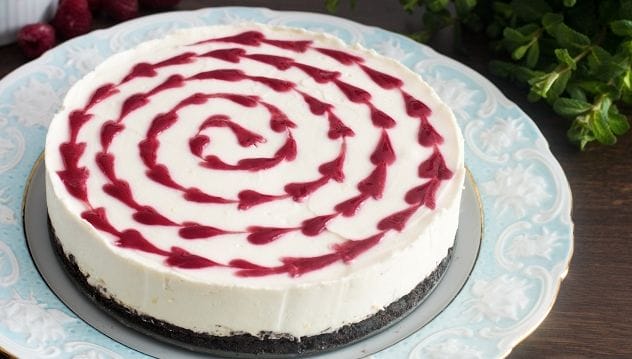 White Chocolate Raspberry Cheesecake Recipe