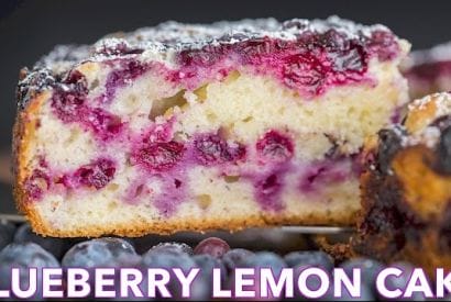 Thumbnail for Try This Warming Blueberry & Lemon Cake For The Holidays