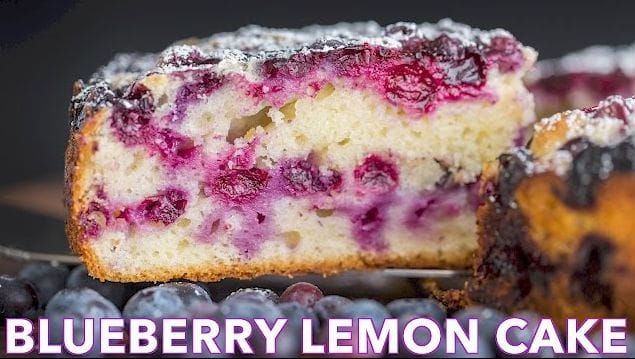 Try This Warming Blueberry & Lemon Cake For The Holidays