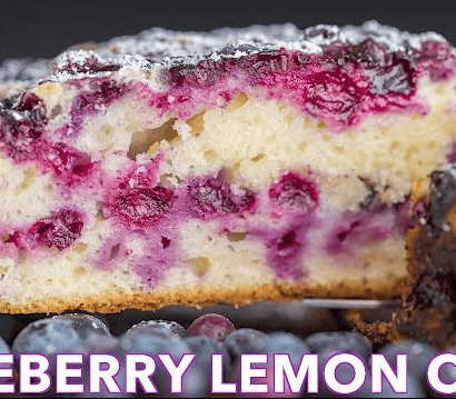 Try This Warming Blueberry & Lemon Cake For The Holidays