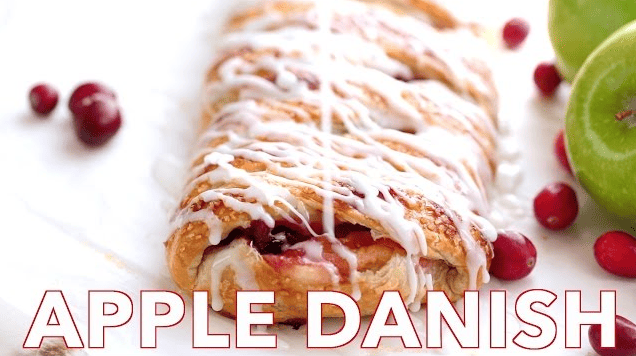 Apple Braided Danish