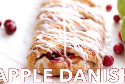 Thumbnail for This Apple Braided Danish Is Just So Yummy You’ll Eat The Lot In One Sitting