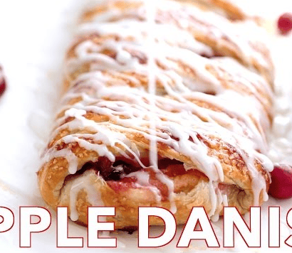 Apple Braided Danish