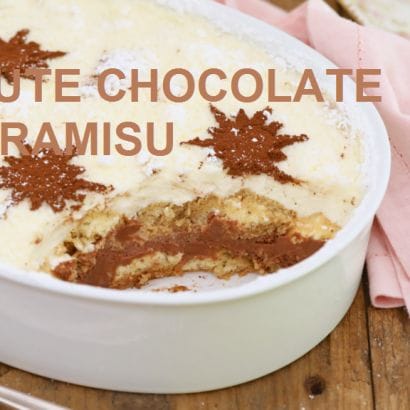 chocolate tiramisu recipe
