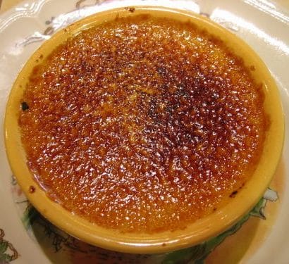 try something different - creme brulee cheesecake