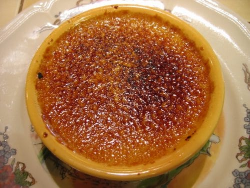 try something different - creme brulee cheesecake
