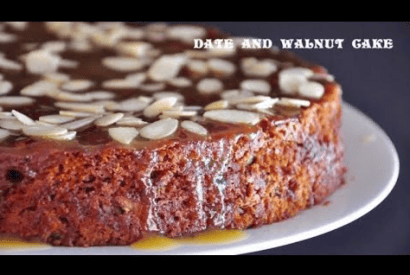 Thumbnail for Possibly the Best Ever Date and Walnut Cake Recipe-You Decide