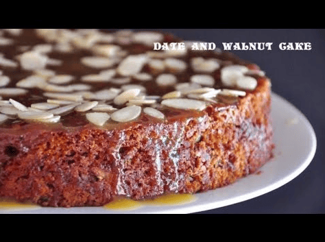 Possibly the Best Ever Date and Walnut Cake-You Decide