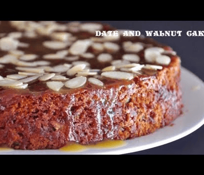 Possibly the Best Ever Date and Walnut Cake-You Decide