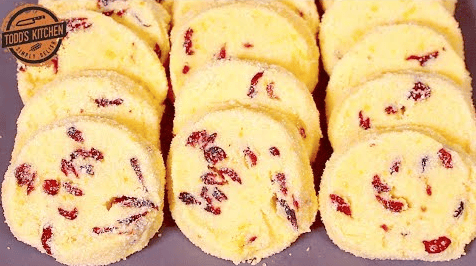 Learn How To Make Cranberry Shortbread Cookies