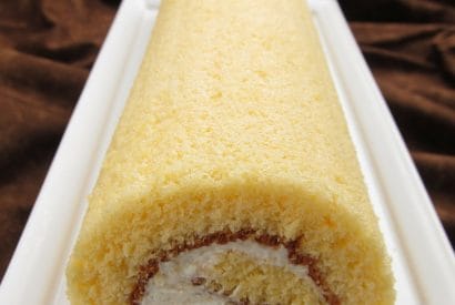 Thumbnail for Vanilla Cake Roll with Mascarpone Cream Recipe