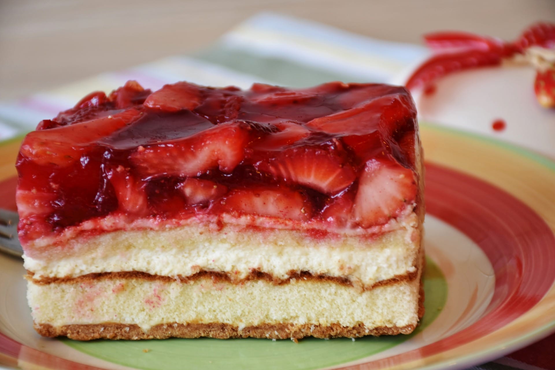Enjoy Some Strawberry Vanilla Cheesecake