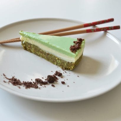 Matcha Layered Cheesecake