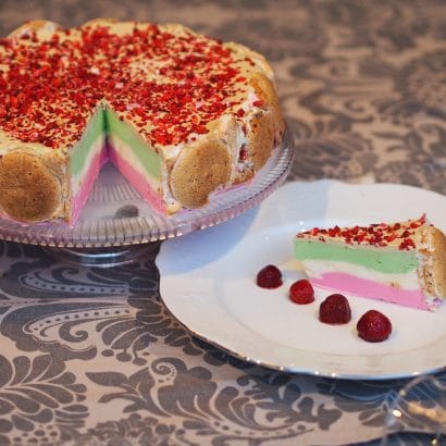 Strawberry Ice Cream Cake