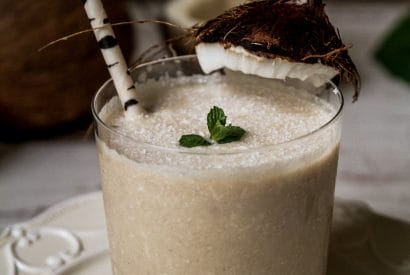 Thumbnail for Almond Coconut Smoothie Recipe