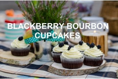 Thumbnail for Blackberry Bourbon Cupcakes Recipe