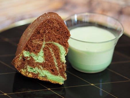 Chocolate Matcha Swirl Bundt Cake Recipe