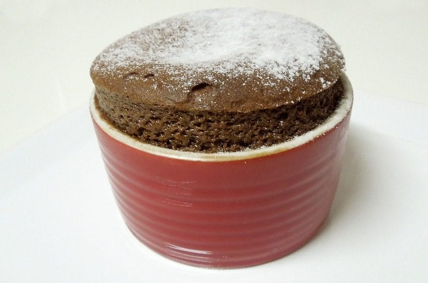 Low-Carb Chocolate Soufflé Recipe