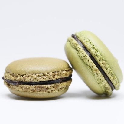 Matcha Macarons With Chocolate Ganache Recipe