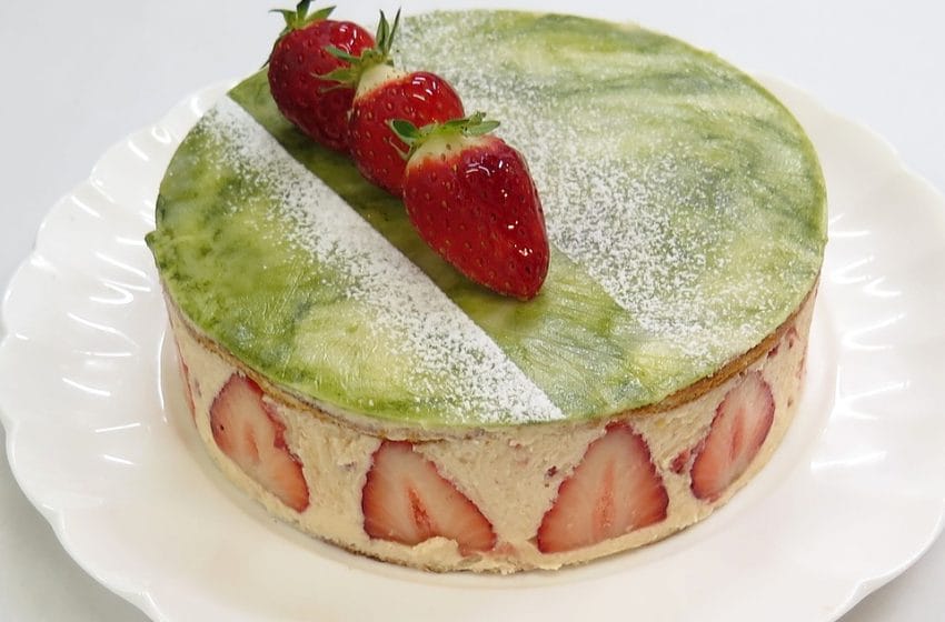 Matcha Strawberry Shortcake Recipe