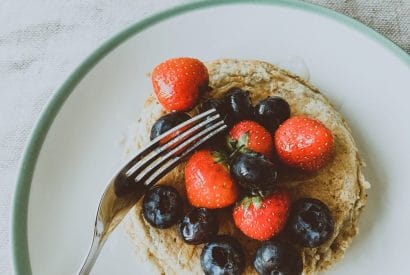 Thumbnail for Mixed Berry Multi-Grain Pancakes Recipe