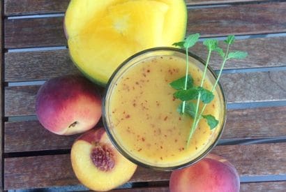 Thumbnail for Peach Mango Smoothie Recipe