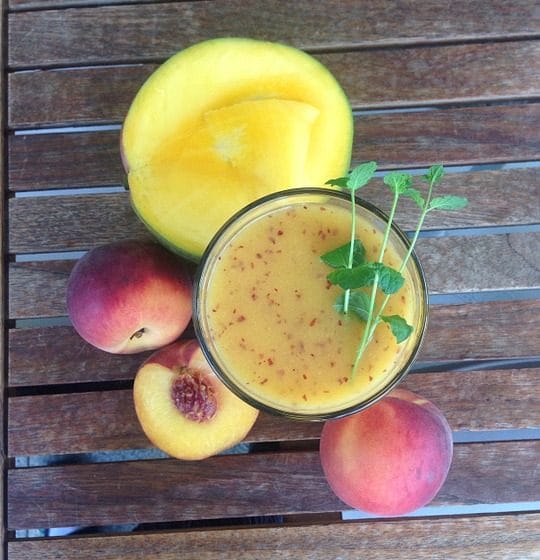 Peach Mango Smoothie Recipe